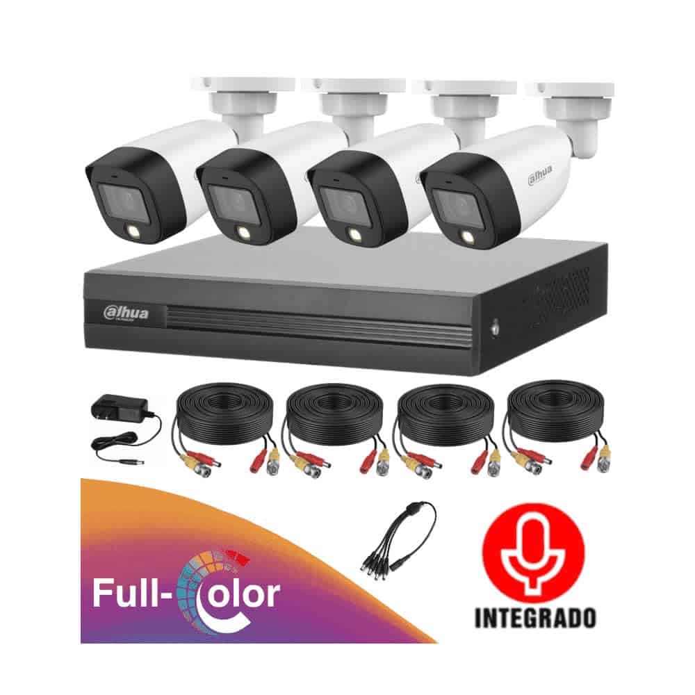 Kit Dahua 4 Cámaras